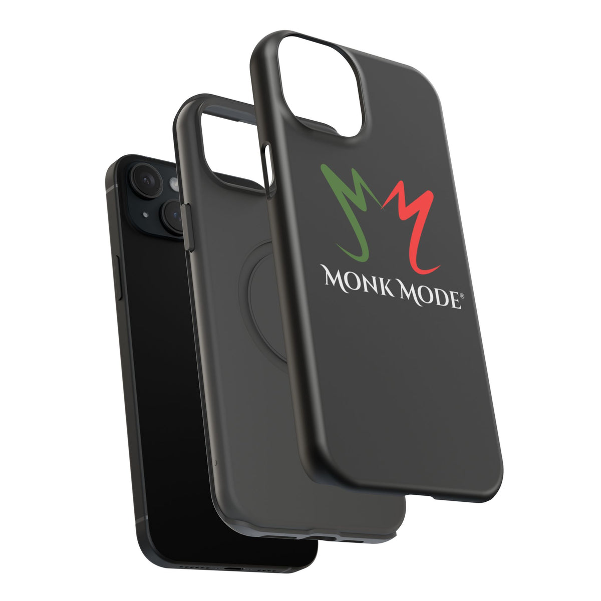 Quality Impact Resistant Phone Case - Black - Monk Mode