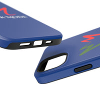 Quality Impact Resistant Phone Case - Blue - Monk Mode