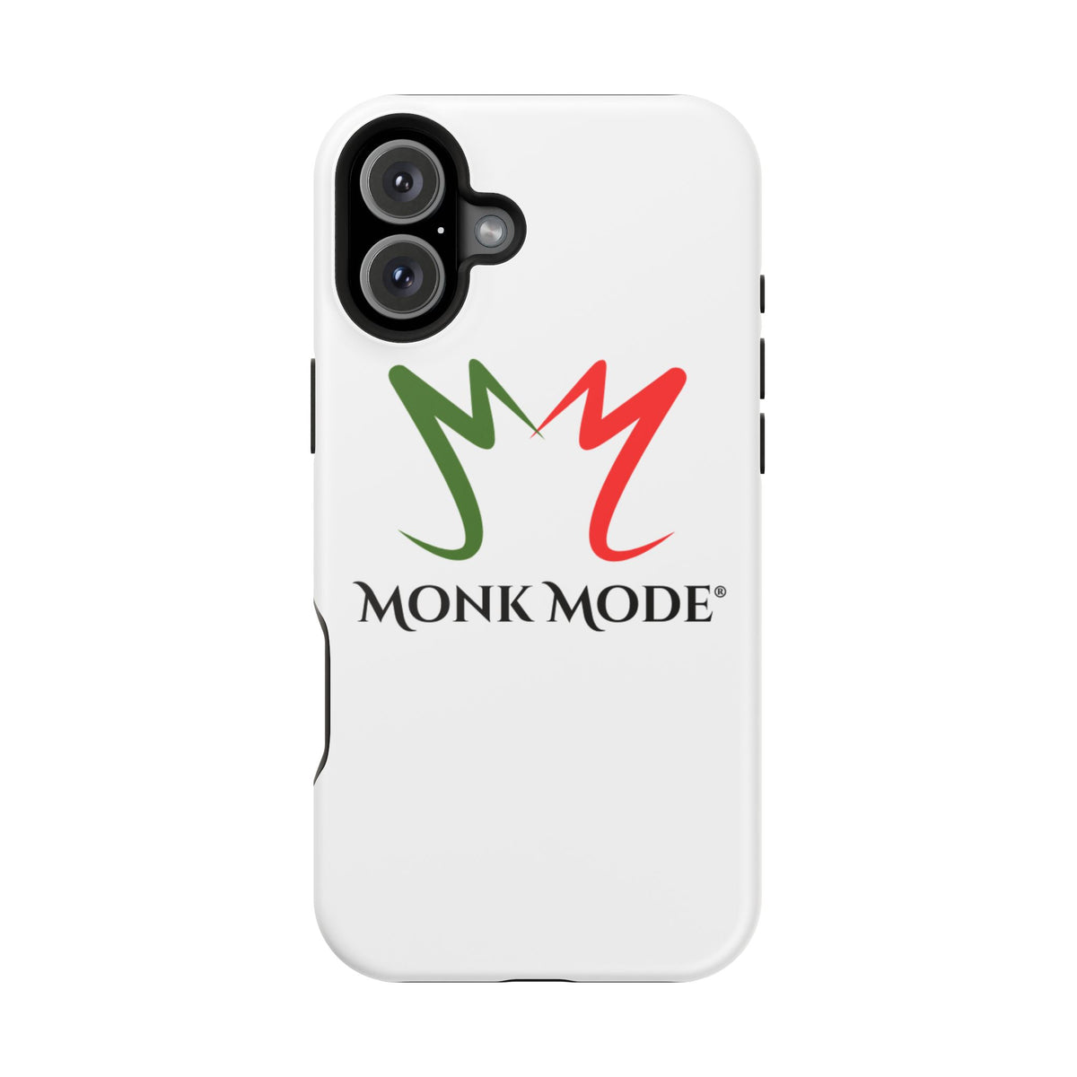 Quality Impact Resistant Phone Case - White - Monk Mode