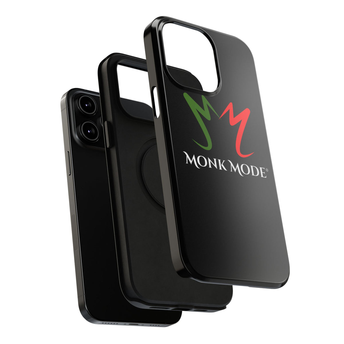 Quality Impact Resistant Phone Case - Black - Monk Mode