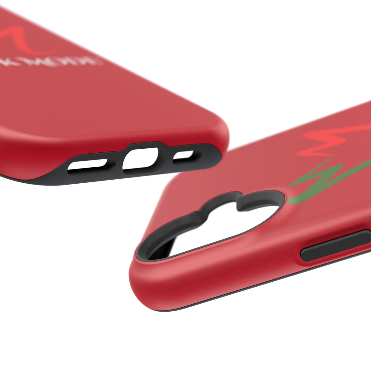 Quality Impact Resistant Phone Case - Red - Monk Mode