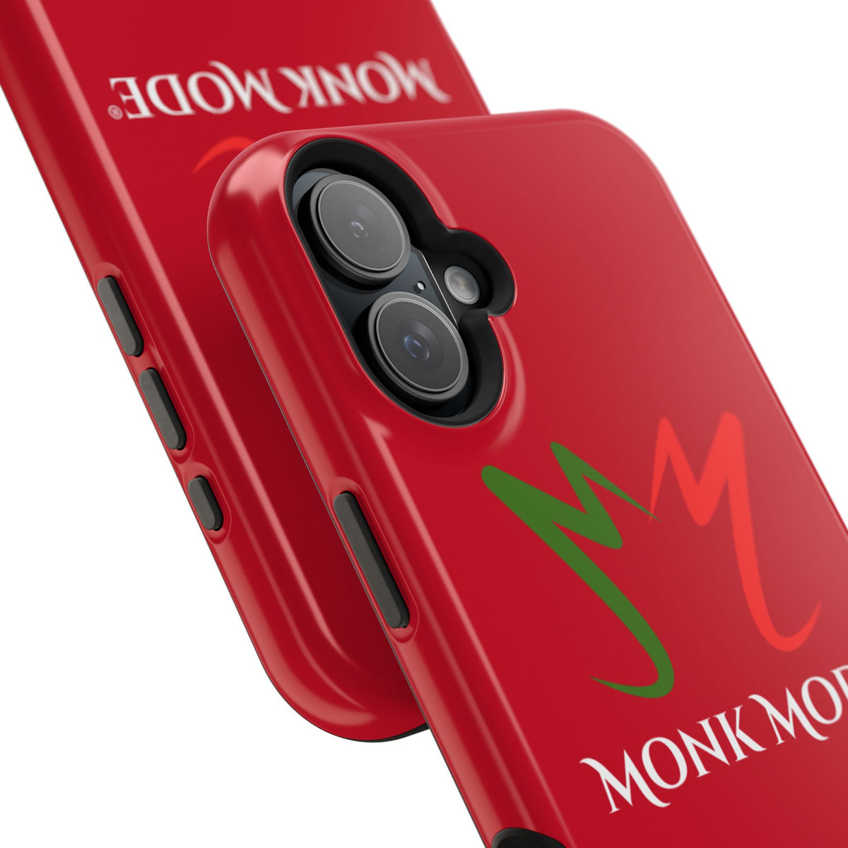 Quality Impact Resistant Phone Case - Red - Monk Mode