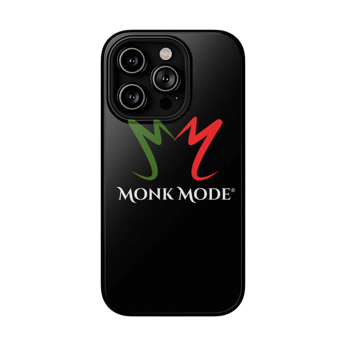 Quality Impact Resistant Phone Case - Black - Monk Mode