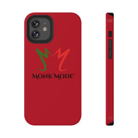 Quality Impact Resistant Phone Case - Red - Monk Mode