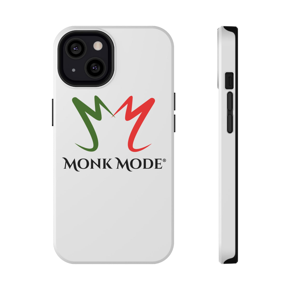 Quality Impact Resistant Phone Case - White - Monk Mode