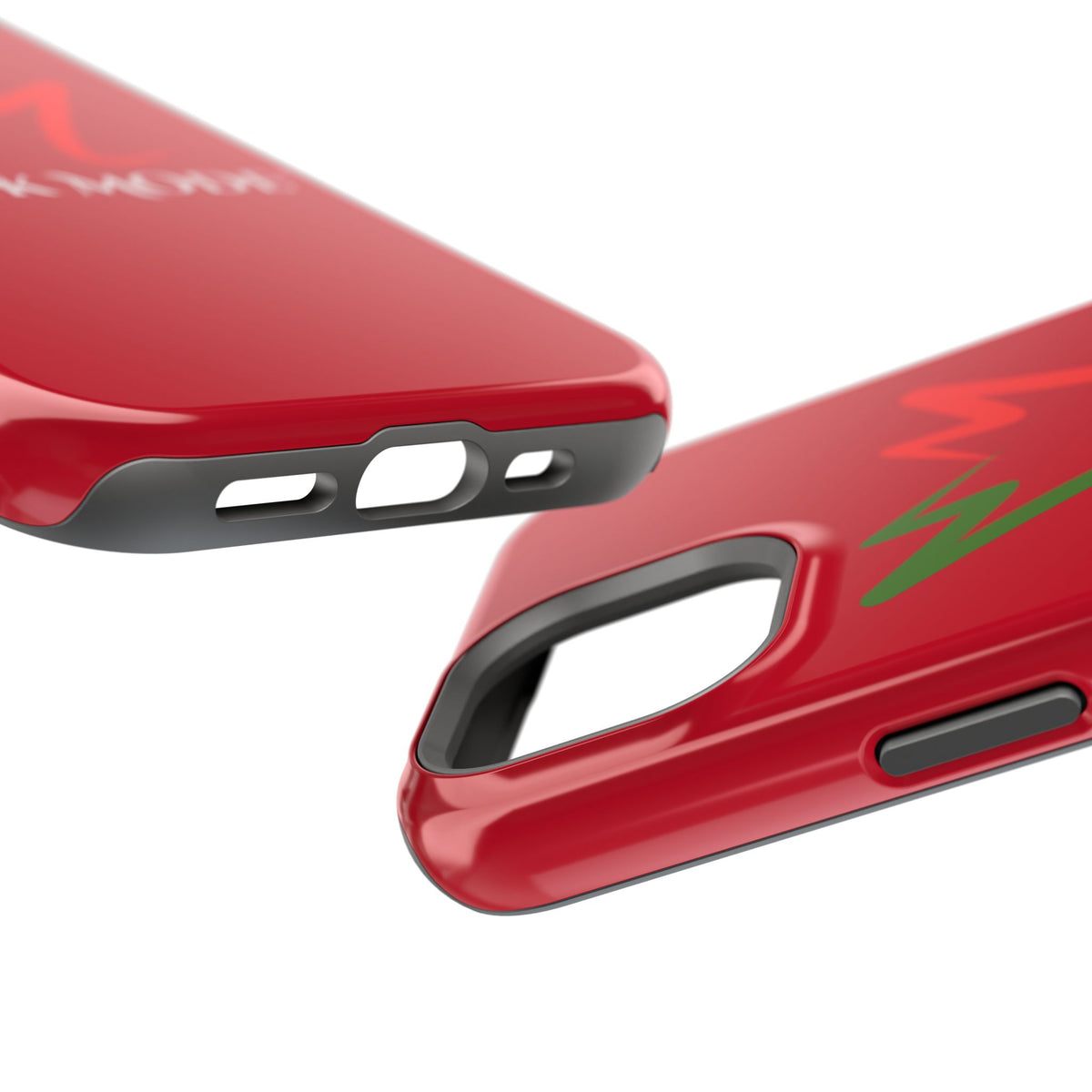 Quality Impact Resistant Phone Case - Red - Monk Mode