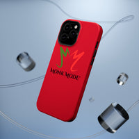 Quality Impact Resistant Phone Case - Red - Monk Mode