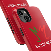 Quality Impact Resistant Phone Case - Red - Monk Mode