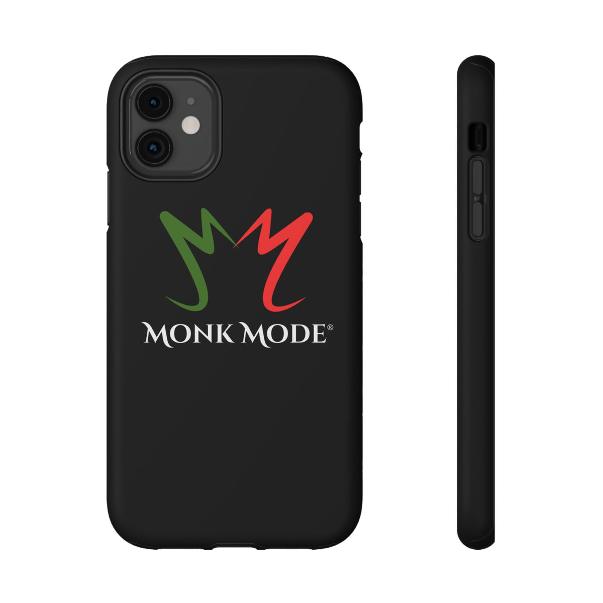 Quality Impact Resistant Phone Case - Black - Monk Mode