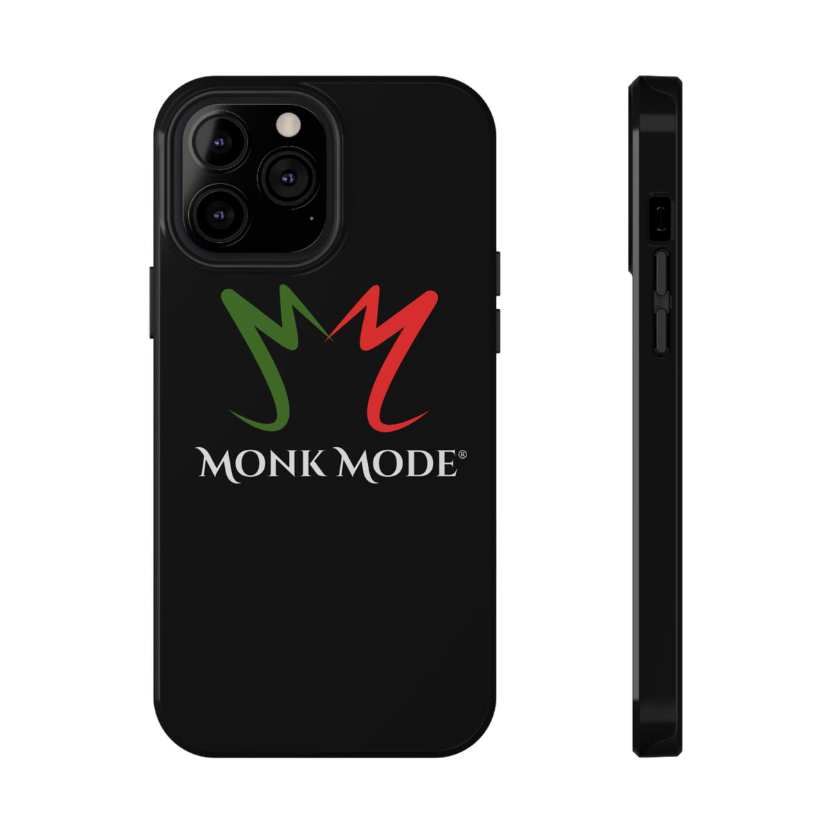 Quality Impact Resistant Phone Case - Black - Monk Mode