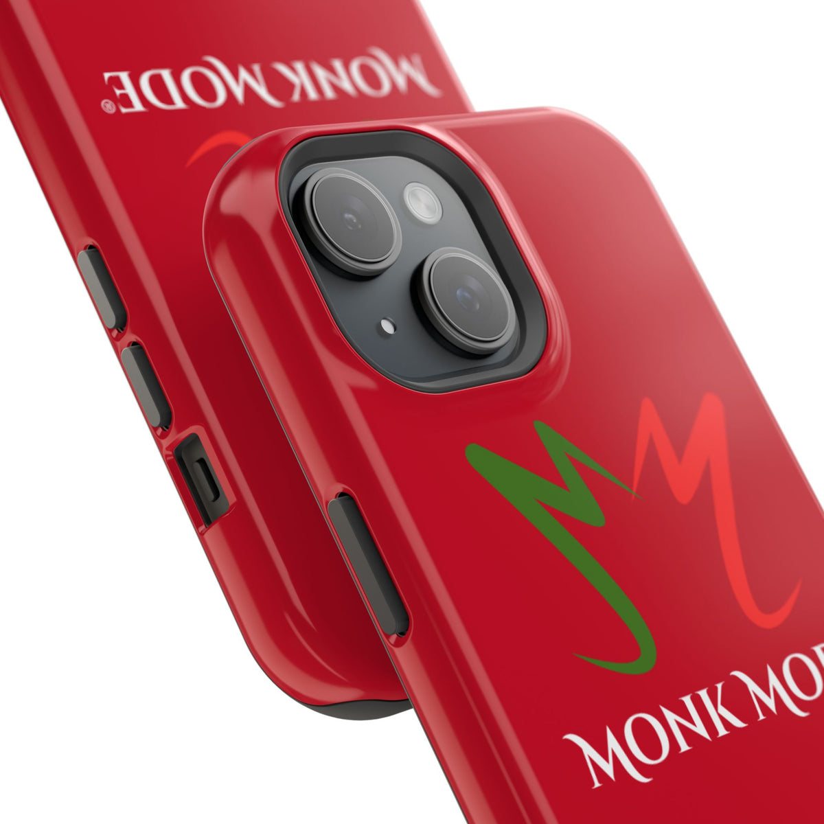 Quality Impact Resistant Phone Case - Red - Monk Mode