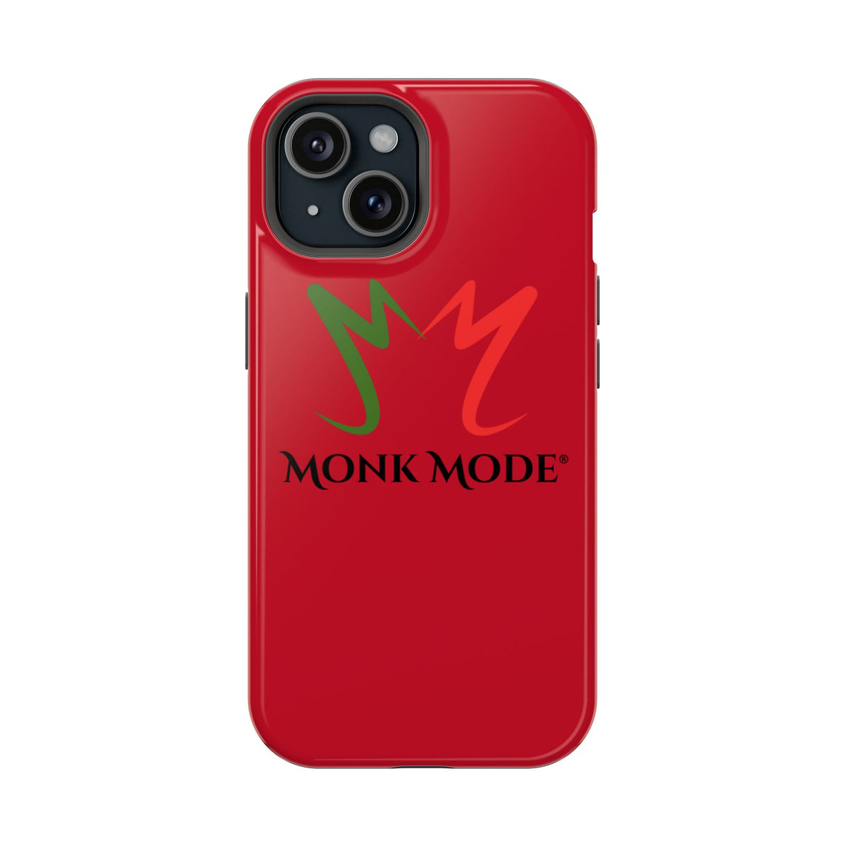 Quality Impact Resistant Phone Case - Red - Monk Mode