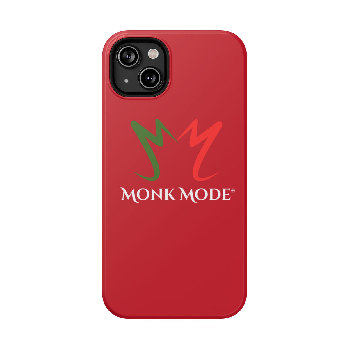 Quality Impact Resistant Phone Case - Red - Monk Mode