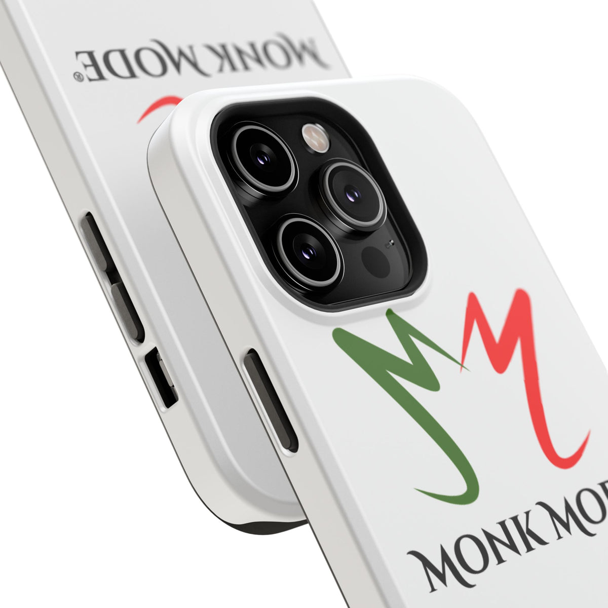 Quality Impact Resistant Phone Case - White - Monk Mode