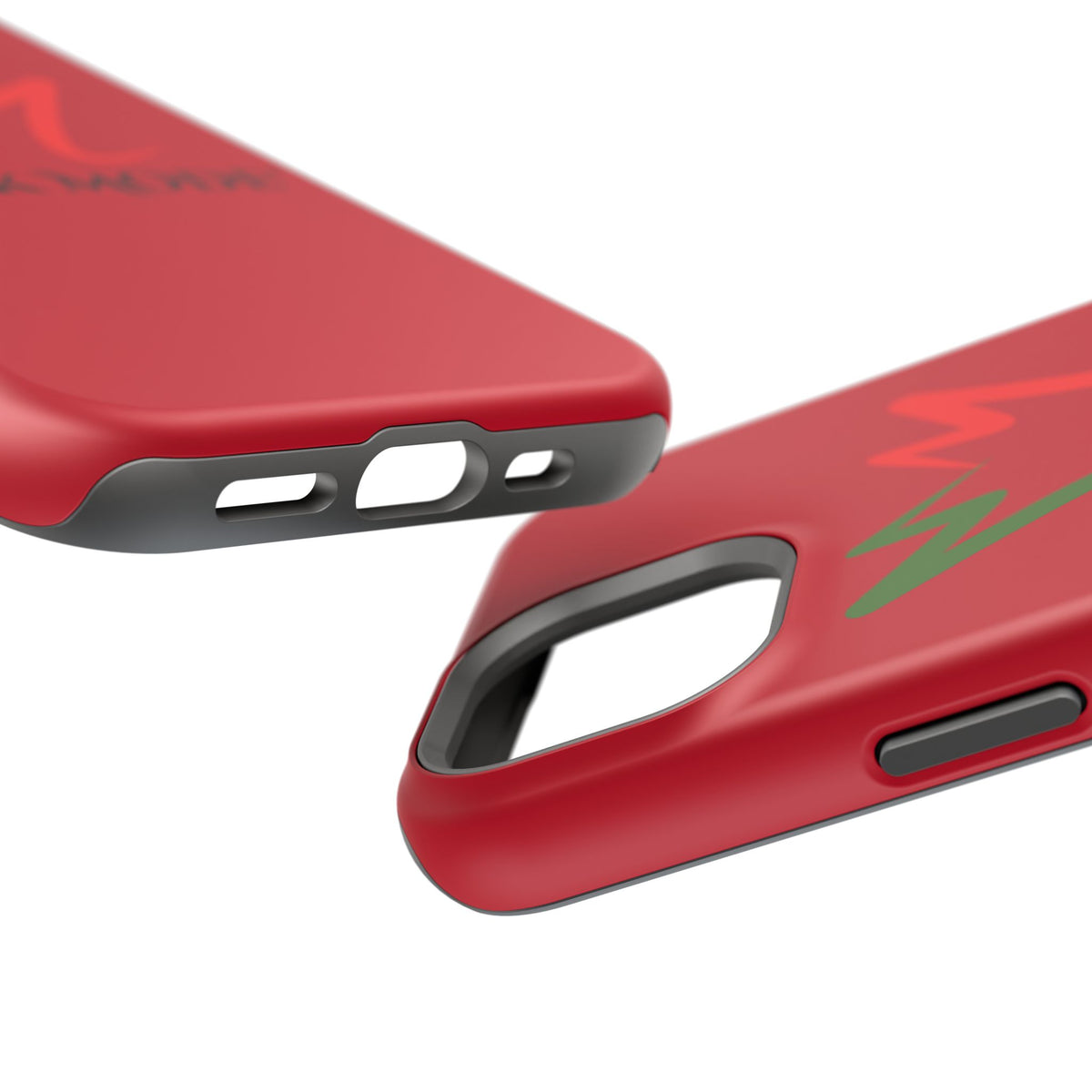 Quality Impact Resistant Phone Case - Red - Monk Mode