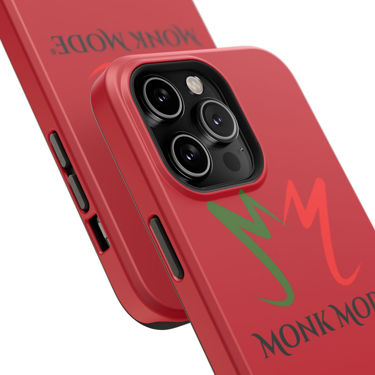 Quality Impact Resistant Phone Case - Red - Monk Mode