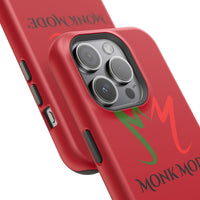 Quality Impact Resistant Phone Case - Red - Monk Mode