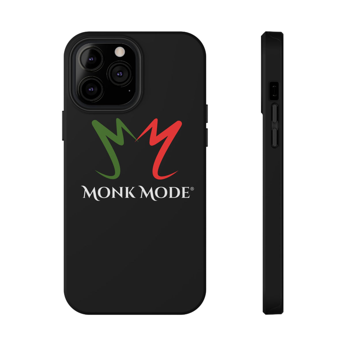 Quality Impact Resistant Phone Case - Black - Monk Mode