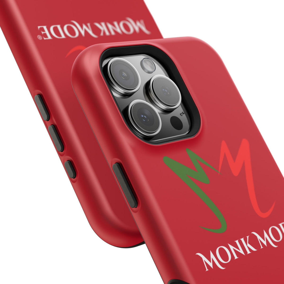 Quality Impact Resistant Phone Case - Red - Monk Mode