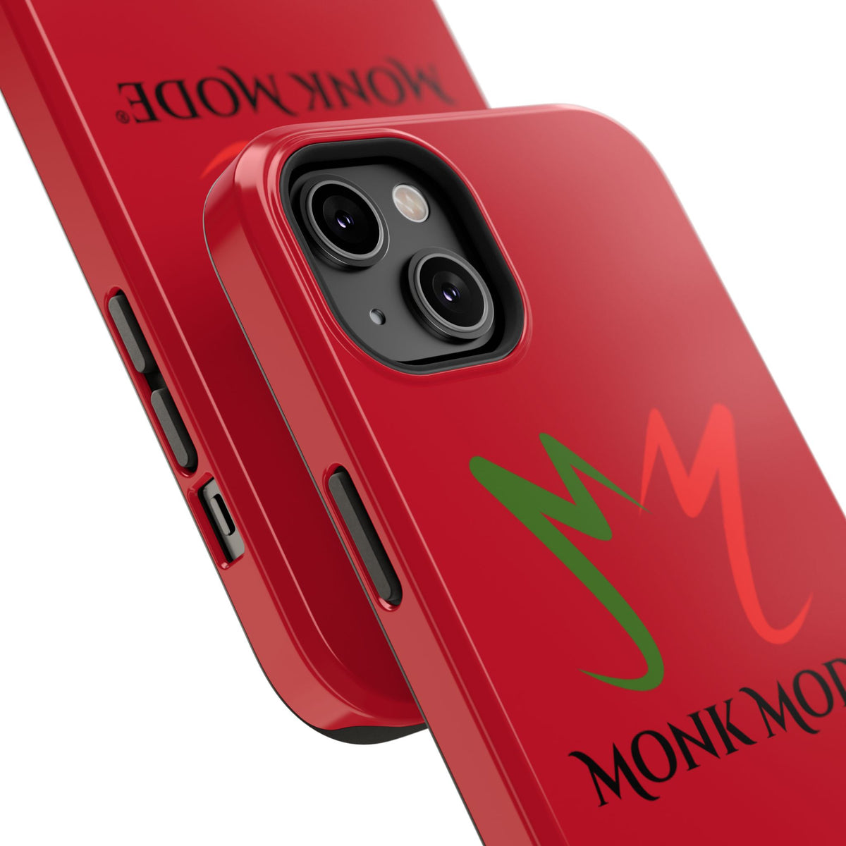 Quality Impact Resistant Phone Case - Red - Monk Mode