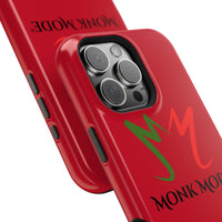 Quality Impact Resistant Phone Case - Red - Monk Mode