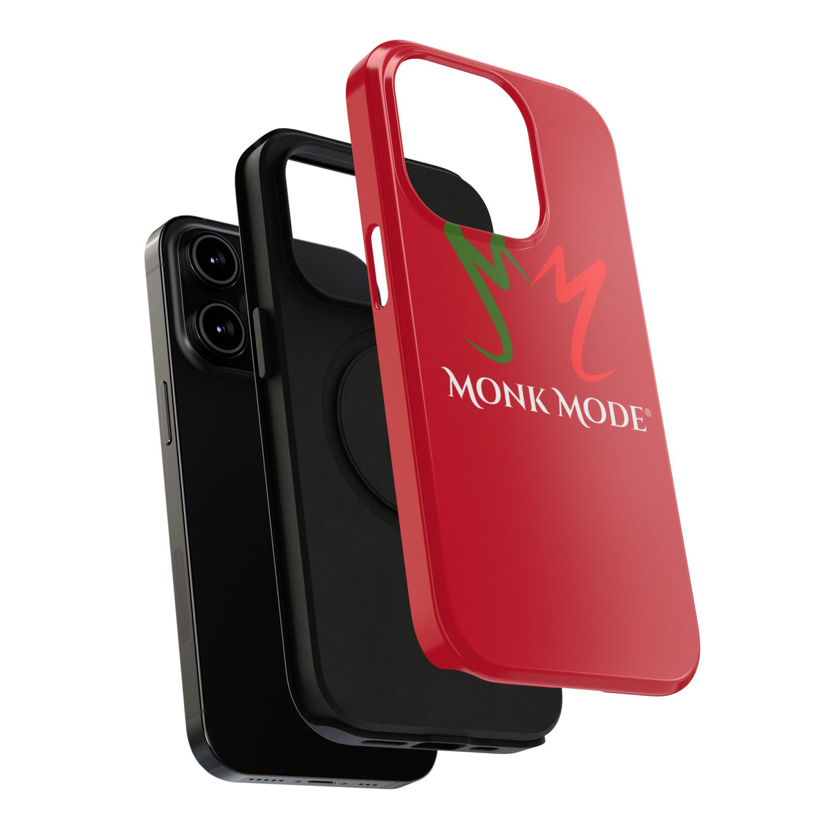 Quality Impact Resistant Phone Case - Red - Monk Mode